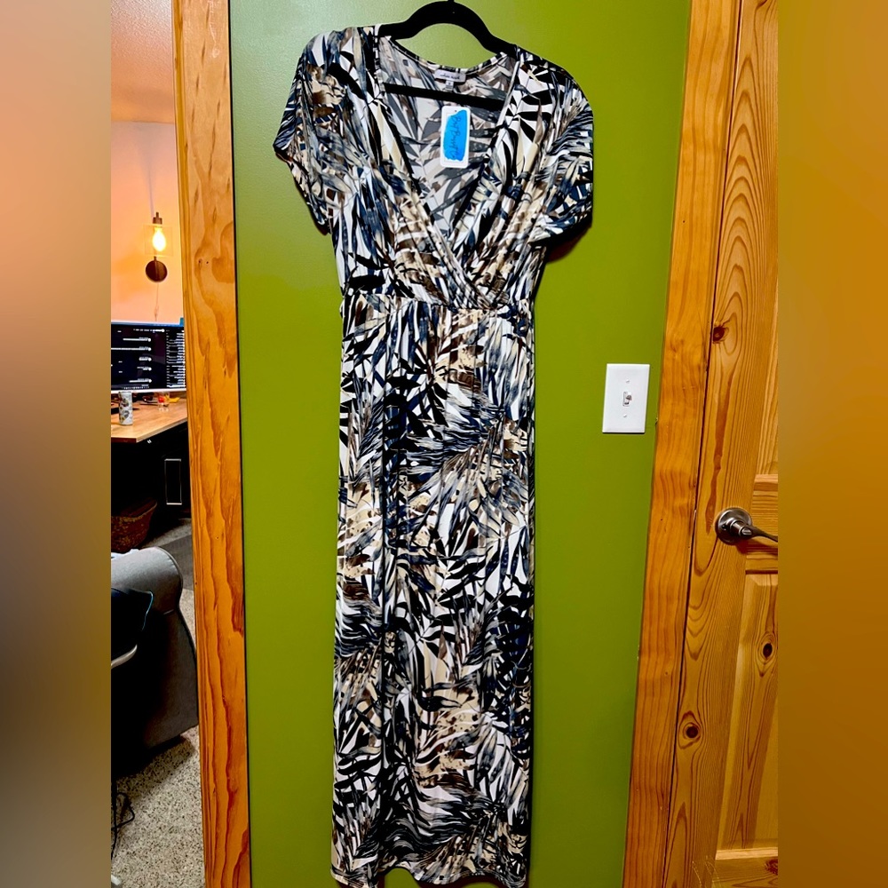 White Birch Slinky Dress